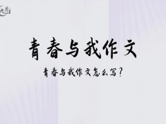 青春与我作文900字（8篇）