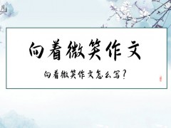 向着微笑作文1100字（6篇）
