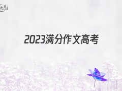 2022满分作文高考800字（8篇）